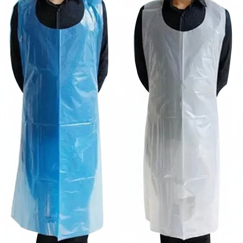 Disposable Plastic Apron Pack of 100 | Hospital & Dental