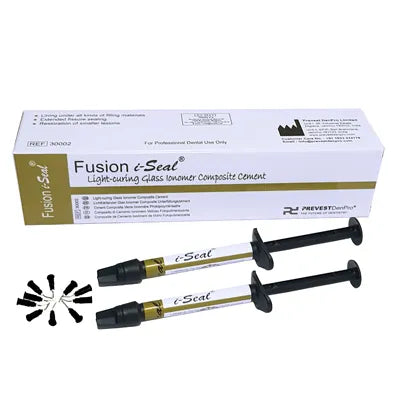 Fusion I-Seal is a light glass ionomer cement for lining,