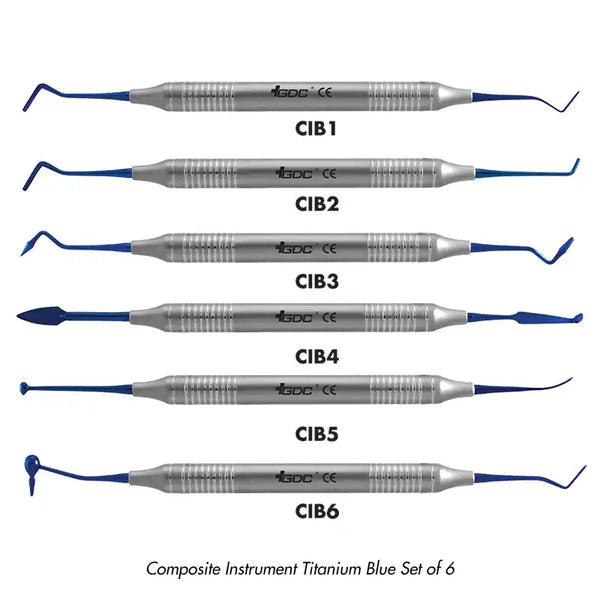 GDC Composite Instrument Blue Titanium CIB6