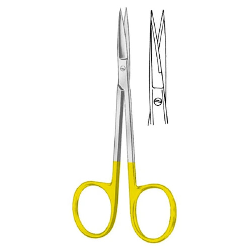 GDC Scissors Iris  - Straight (11.5cm)