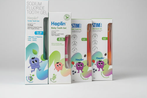 Hoplin Kids Toothpaste | Fluoride & Xylitol | Mixed Berry
