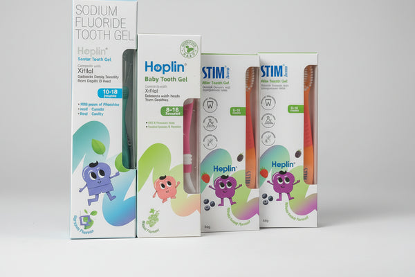 Hoplin Kids Toothpaste | Fluoride & Xylitol | Mixed Berry