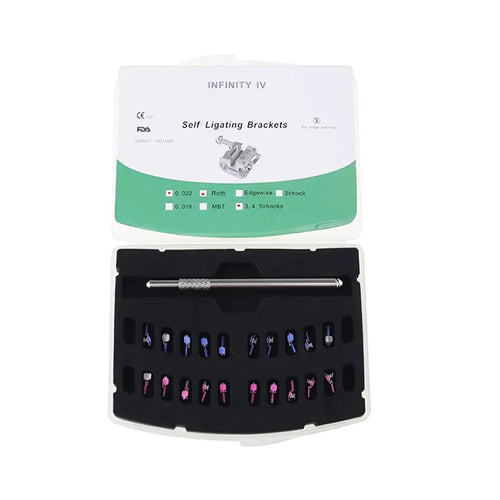 Infinity Self Ligating Roth Brackets With Free Tool