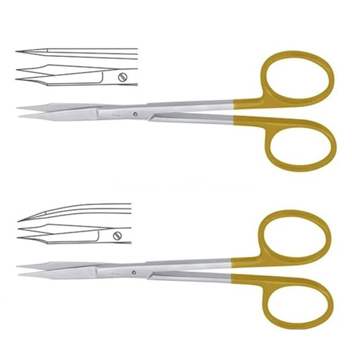 Julldent Goldman Fox Scissors With Tungsten Carbide Tips