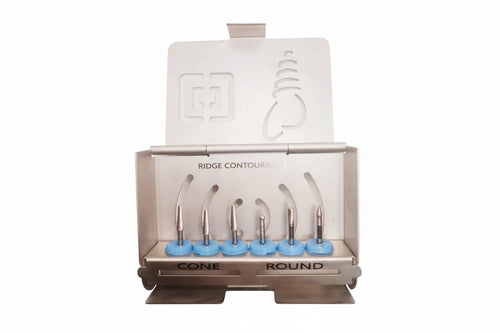 Julldent Ridge Contouring Burs Round/ Cone