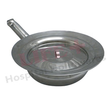 LIFEX Stainless Steel Male Bed Pan | Hospital Patient Care