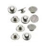 Orthodontic lingual buttons Bondable mesh base