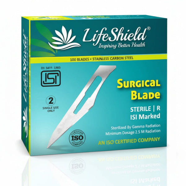 Lifeshield Surgical Blade No. 12 | Sterile Disposable 
