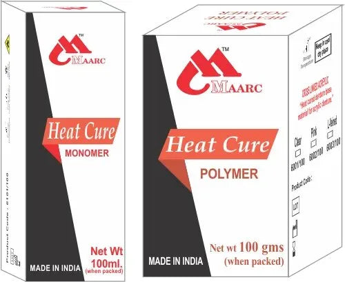 MAARC Heat Cure Lab Pack Clear | Heat Cure Acrylic