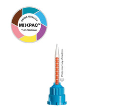 MIXPAC T-Mixer Blue 10:1 Mixing Tips for Temporary Crown & Bridge