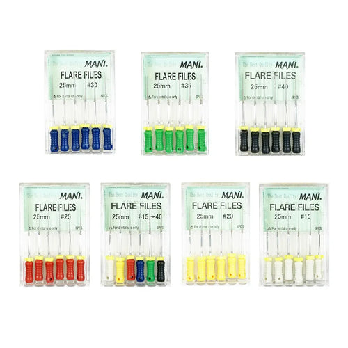 Mani Flare Files 25MM,21MM