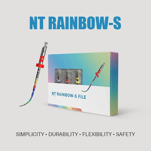 NT Rainbow S NiTi Rotary File | Heat-Treated Endodontic