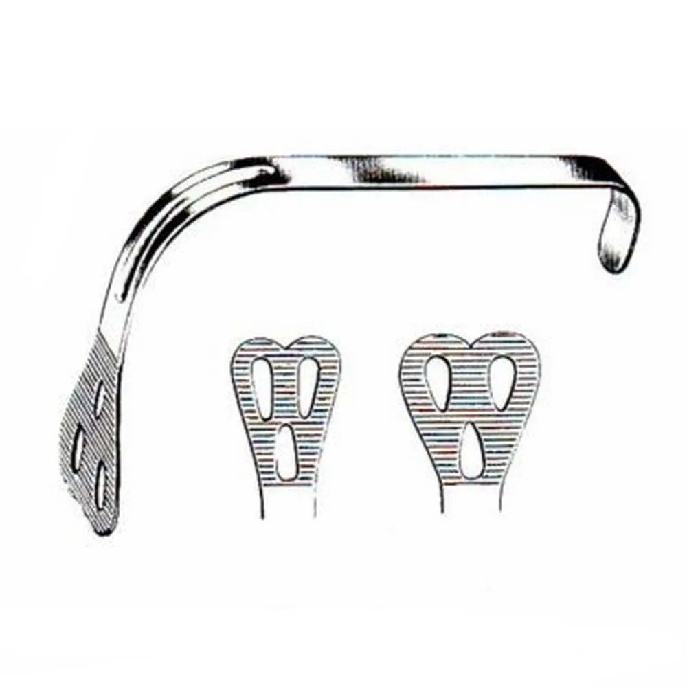 thumbnail image 2 of Medentra Cheek & Tongue Retractor – Stainless Steel Surgical Dental Tissue Retractor – Weider Style 2 of 4