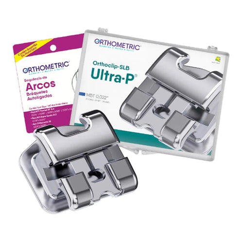 OrthoMetric Ultra-P Self Ligating Bracket With Wire Set