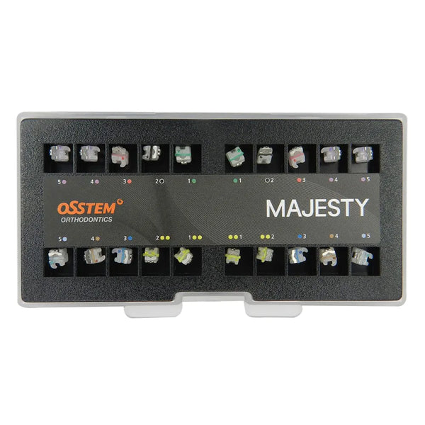 Osstem Orthodontics Majestry Ceramic SL Bracket (SLB) (Inter-Active) Buy Dental products Online DentalMyntra