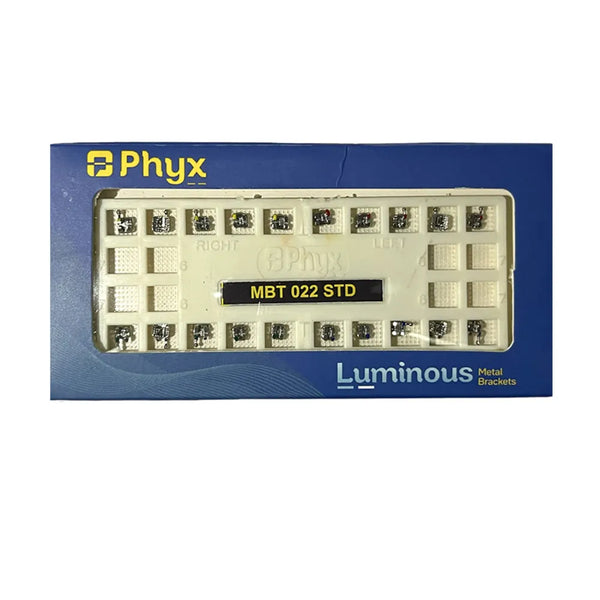 Phyx Luminous Metal Brackets Buy Dental products Online DentalMyntra