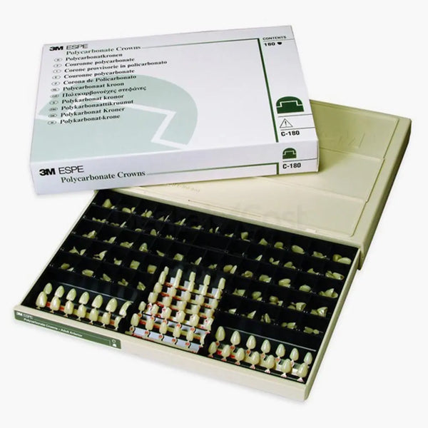 Polycarbonate Crowns – Intro Kit C180 – 3M ESPE Buy Dental products Online DentalMyntra