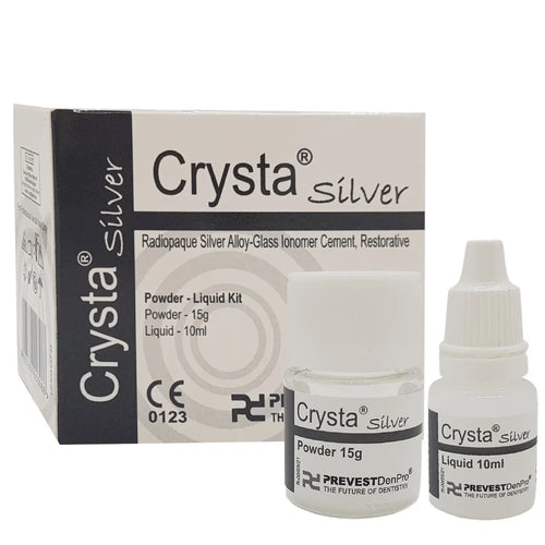 Prevest Crysta Silver GIC Restorative Cement