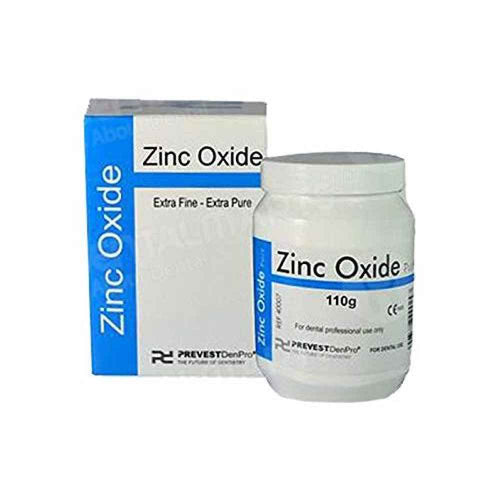 Pervest Denpro Zinc Oxide Powder 110g for Temporary Dressing