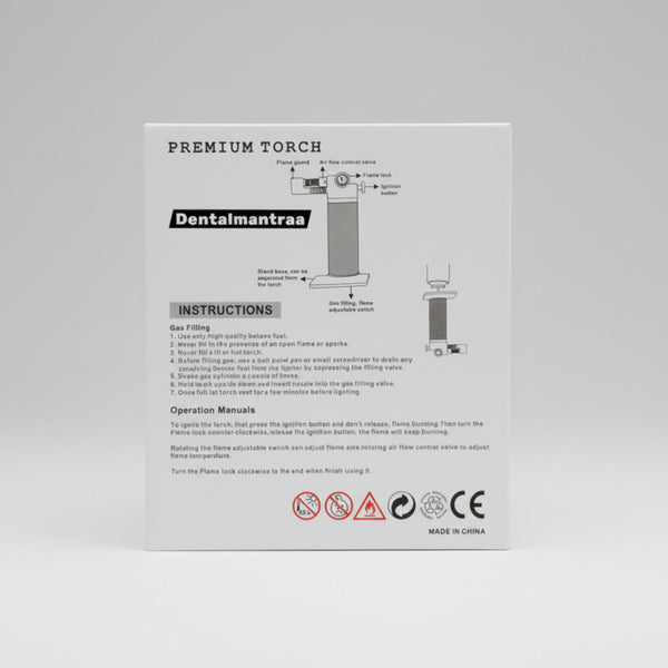 GF-829 Professional Butane Torch for Dental Lab 