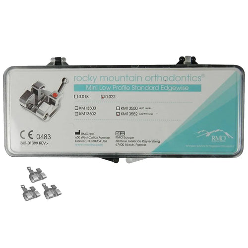 RMO Edgewise Brackets Kit with Hook 3,4,5