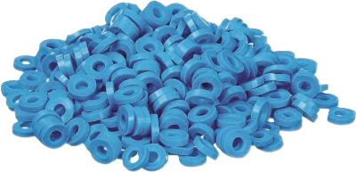 RADIO OPAQUE SEPARATOR BLUE