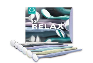 Relax Mouth Mirror | Double Sided | Pack of 10 | Corrosion Resistant | Autoclavable | Slim Design Buy Dental products Online DentalMyntra