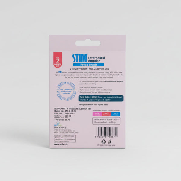 STIM Angular Interdental Brushes