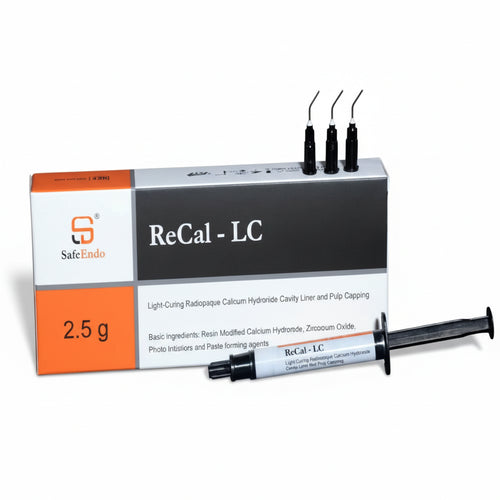 Safe Endo ReCal LC | Light-Cure Calcium Hydroxide Cavity Liner