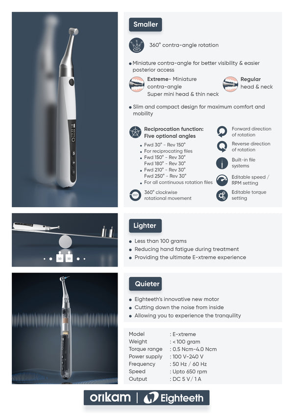 Sale! E-xtreme- Light-weight Cordless EndomotorE-xtreme | Buy Dental products Online DentalMyntra