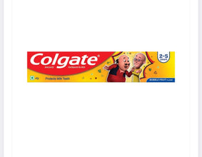 Colgate Kids Toothpaste for 2 to 5 Years Bubble Fruit Motu Patlu