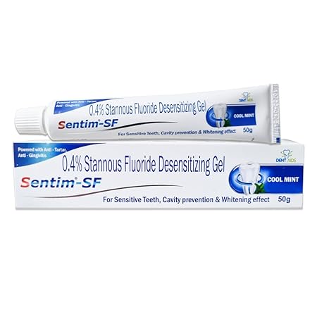 Sentim SF Toothpaste – Sensitive Teeth Relief & SF Gel Care