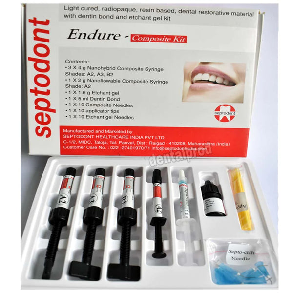 Septodont Endure Composite Kit ( Dental Restorative Material ...
