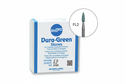 Shofu Dura Green Stones FG - Premium Dental Polishing Stones