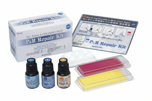 Shofu P & R Repair Kit - Porcelain & Resin Repair System