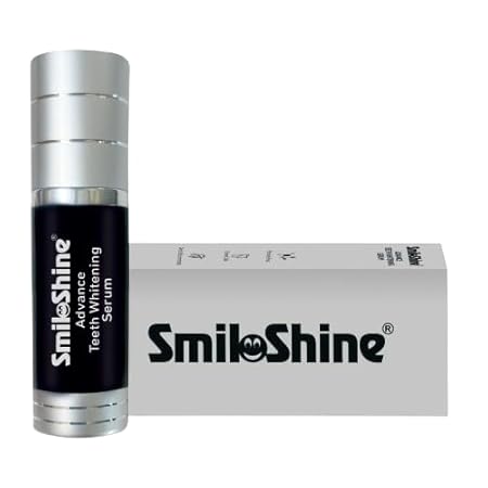 SmiloShine Teeth Whitening Kit with Whitening Serum for Perfect Smile.