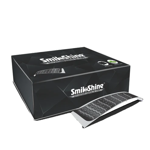 SMILOSHINE® TEETH WHITENING CHARCOAL GEL STRIPS