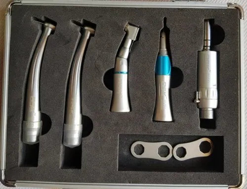 Stainless Steel Manual Dental Air Motor Complete Kit, For Commercial