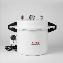 LIFE-X Cooker Type Autoclave Sterilizer – Aluminium with Dressing Drum