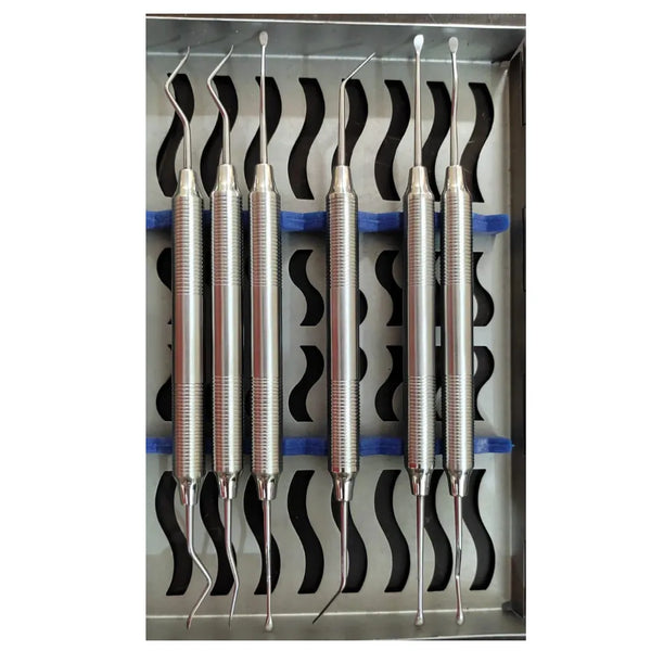 GDC VISTA Tunneling Instruments Set of 6 Periodontal – Dentalmantraa