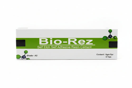 Navkar Bio Rez Syringe 6gm - Biocompatible Resin Luting Cement for Dental Restorations