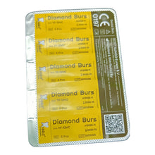 Diamond Burs for Precise Dental Cutting and Finishing