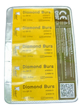 Diamond Burs for Precise Dental Cutting and Finishing
