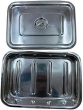 Stainless Steel Trays Surgical Medical Dental Instruments Tray Organizer Holder Sterilization Plate Trays boxs with Lid & Handle
