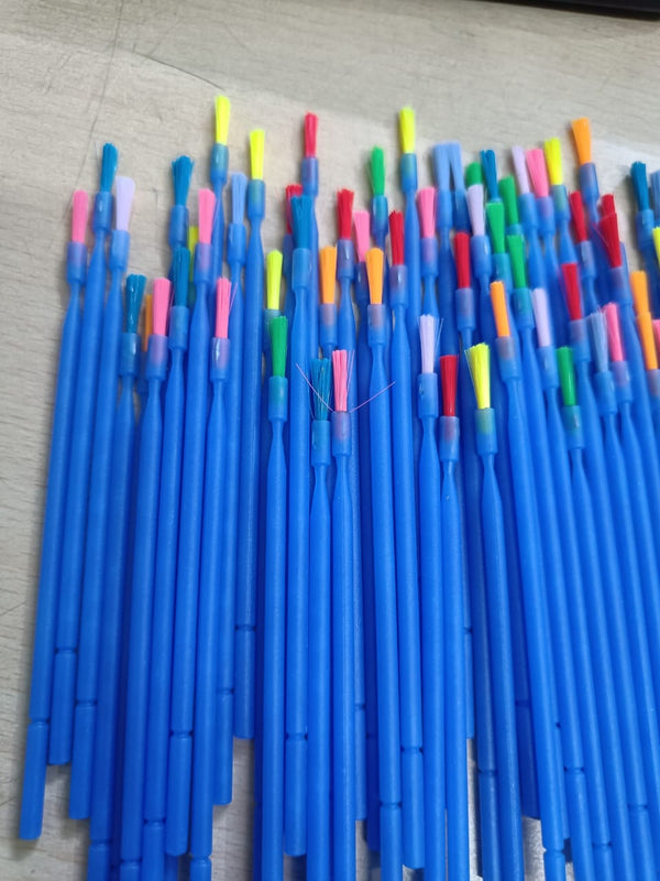 DENTAL TOOL Disposable 100 Pcs Composite Micro Applicator Brush Tips