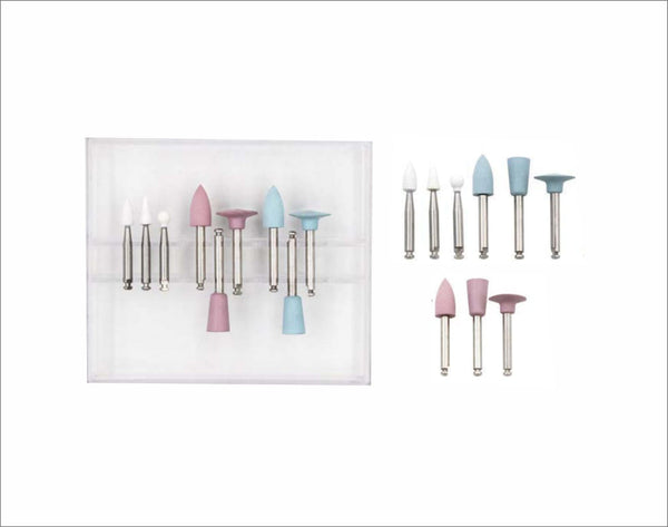 Composite Polishing Finishing Bur Kit (Pack of 9)  