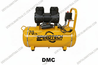 1 HP Oil-Free Dental Air Compressor – 40 Litres