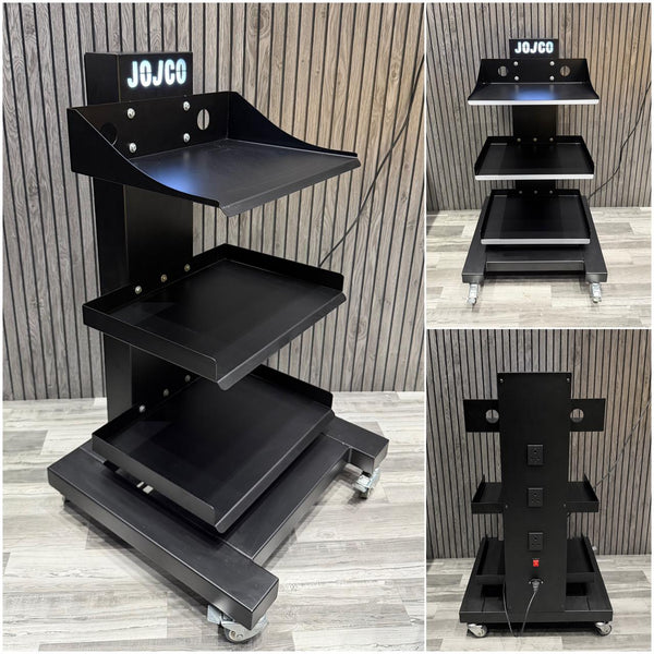 Dental Trolley - Mobile Instrument Cart with Storage