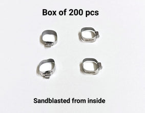 Dental Molar Bands With Tubes – Prewelded, Anatomical Fit