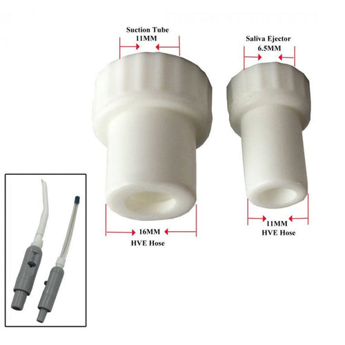 Autoclavable Dental Suction Tube Converter Saliva Ejector